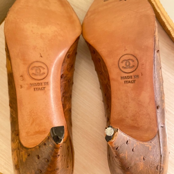 Chanel *RARE* vintage heels 6A - Picture 3 of 4